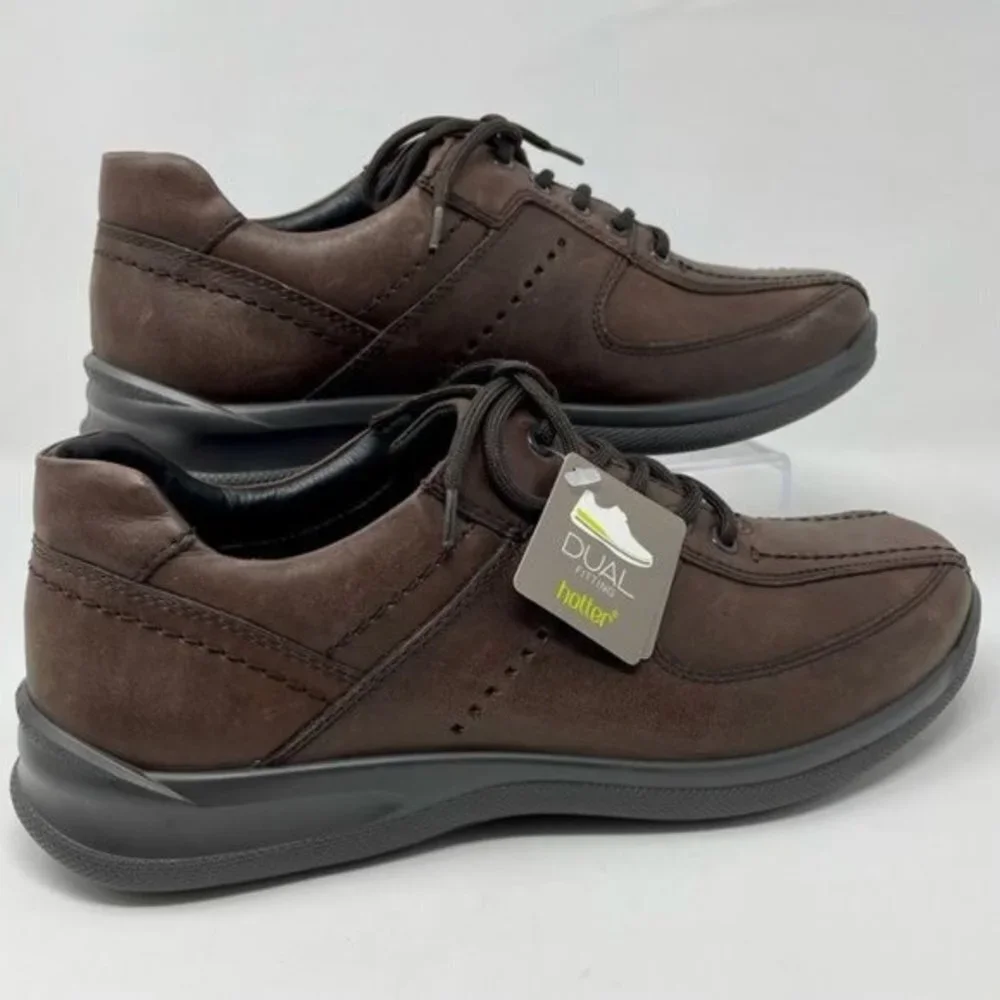 NWT Men’s Hotter Comfort “Lance” Brown ShoeSZ 11
